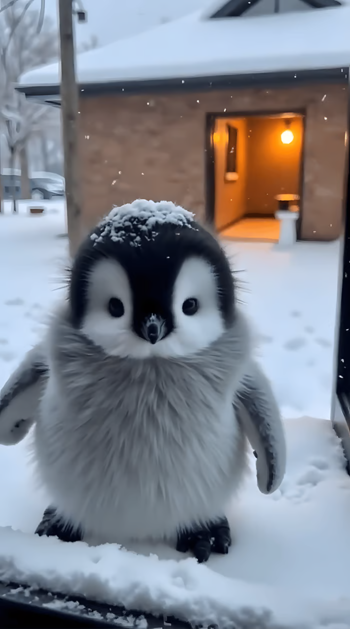 🐧🐧Super realistic plush AI penguin🐧🐧