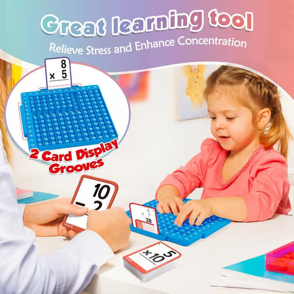 🔥LAST DAY 49% OFF🔥Math Flash Cards + Math Board