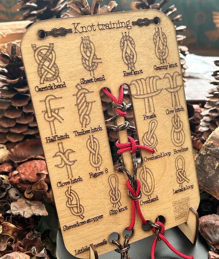 🔥LAST DAY SALE 50% OFF🪢Knot Training Board Crafted from Sustainably Sourced Birch Plywood