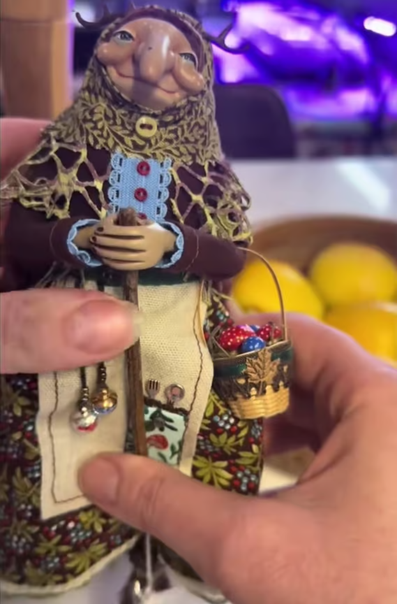 🔥Last 4 hours Sale: Save 49%- Handmade Kitchen Witch Doll