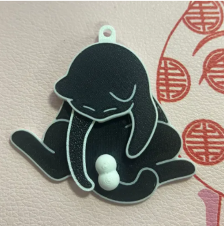 ✨Hot Sale 49% OFF--🤣Funny Wiggling Cat Keychain