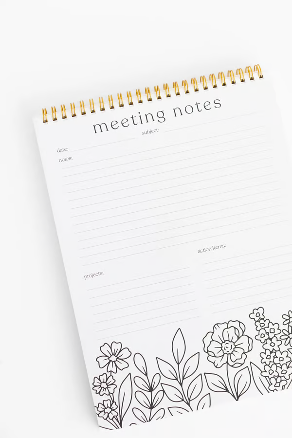 🎨Color-In Spiral Notebook & Daily Planner🧑‍🎨