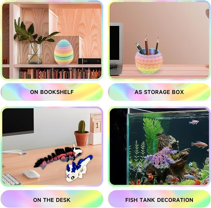 🏆Easter Sale 49% OFF -6-Pack Small Mystery Dragon Eggs