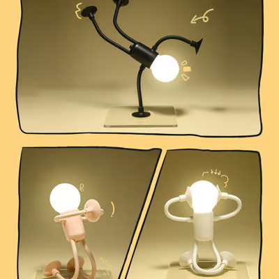 Buy 1 get 1 free 🔥 Funny night light in the shape of a shapeshifting athlete