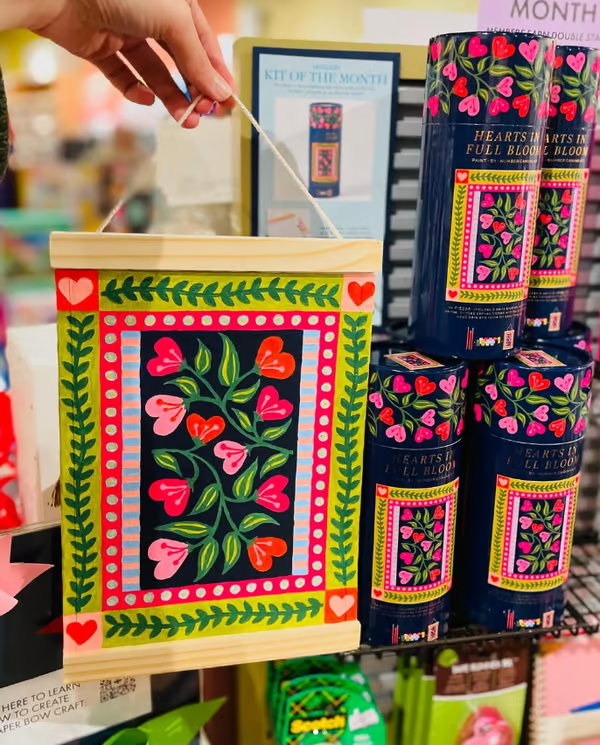 🔥LAST DAY 49% OFF🎨Hearts in Full Bloom Paint by Number Kit