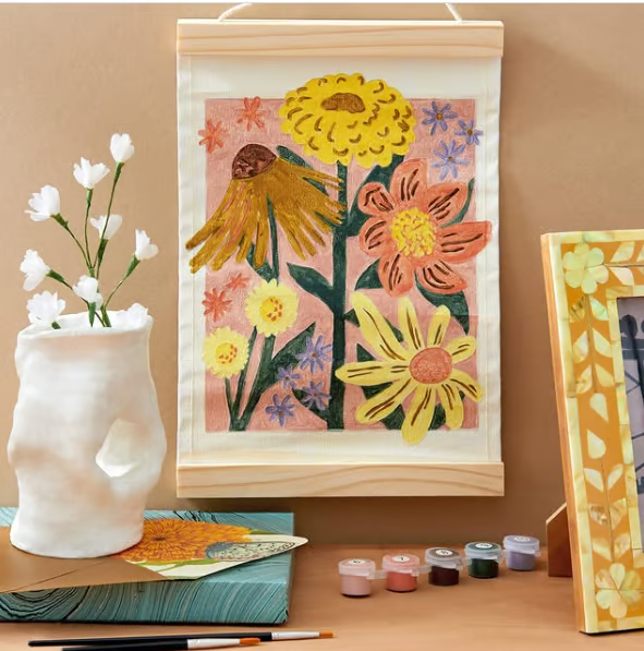 🔥LAST DAY 49% OFF🎨Hearts in Full Bloom Paint by Number Kit