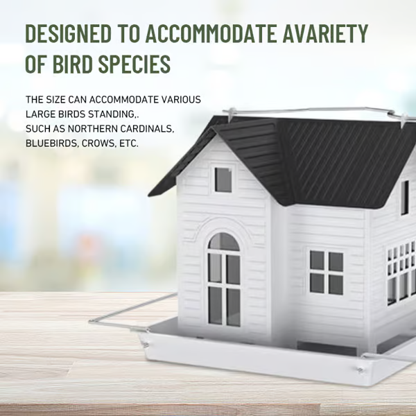 🐦Solar-Powered Glowing Bird Feeder House