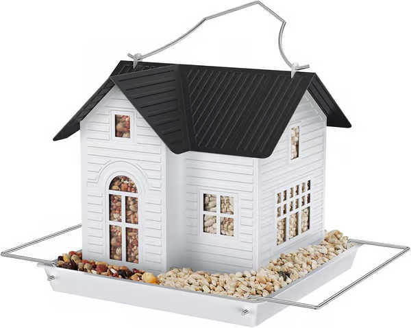 🐦Solar-Powered Glowing Bird Feeder House