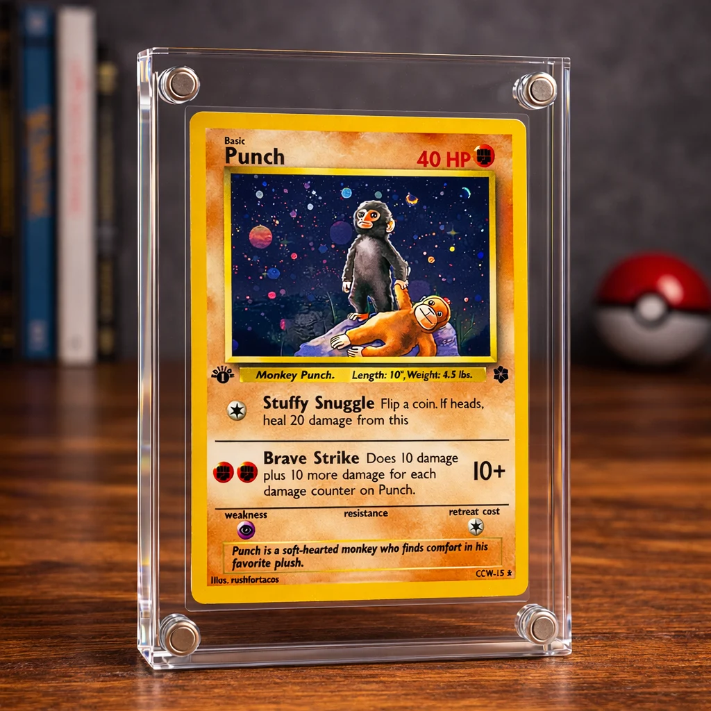 🔥LAST DAY 60% OFF🐒Punch Monkey Holographic Card