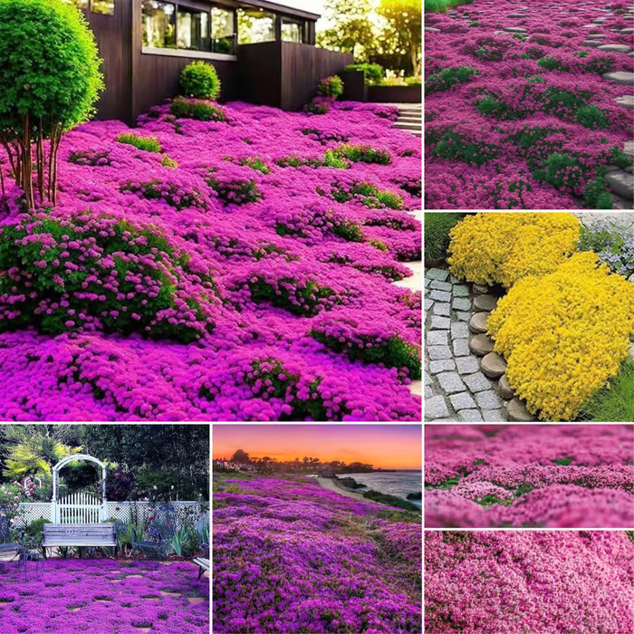 🔥⏰Last Day 70%OFF - ✨Creeping Thyme seeds for four seasons🏡| Create your perfect lawn here🌼-Festivesl
