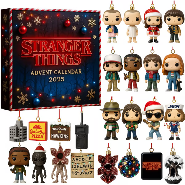 🔥LAST DAY 49% OFF - 2025 Stranger Things Advent Calendar