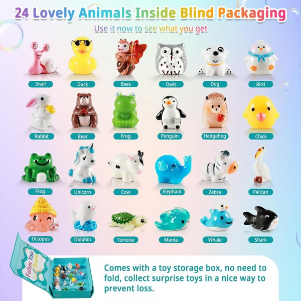 🥚✨Easter Gift - 24-Piece Children Bath Ball Gift Box