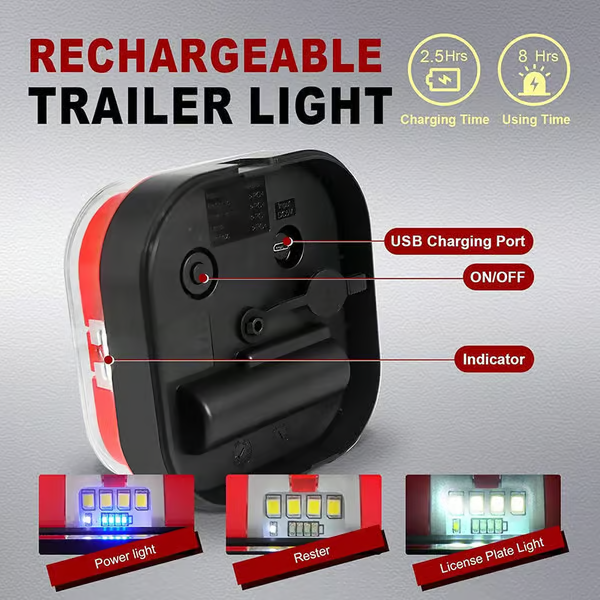Last Day Promotion 48% OFF - ⚡Wireless Trailer Lights