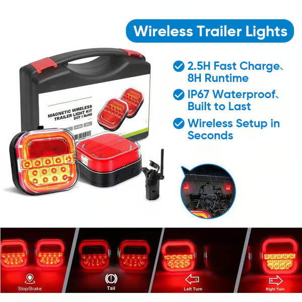 Last Day Promotion 48% OFF - ⚡Wireless Trailer Lights