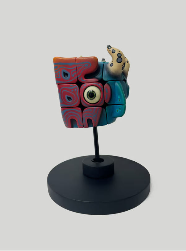 🔥LAST DAY 50% OFF✨Artists Handmade Art Monster Sculpture Rubik's Cube