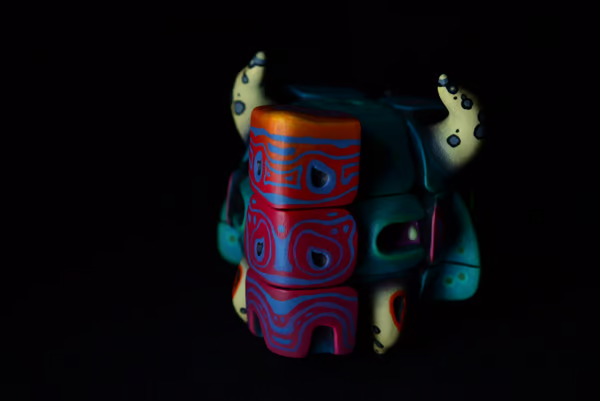 🔥LAST DAY 50% OFF✨Artists Handmade Art Monster Sculpture Rubik's Cube Toys