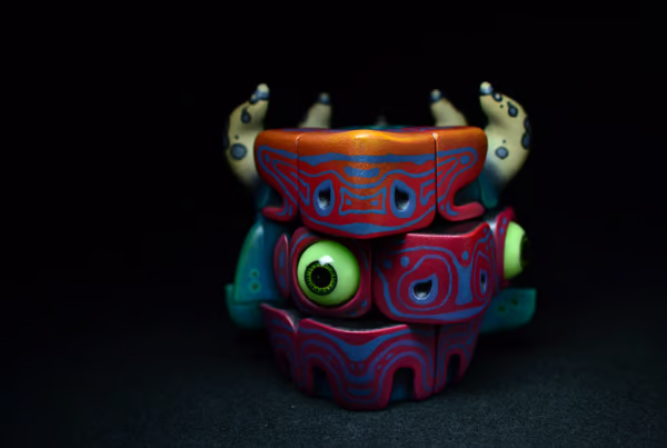 🔥LAST DAY 50% OFF✨Artists Handmade Art Monster Sculpture Rubik's Cube Toys