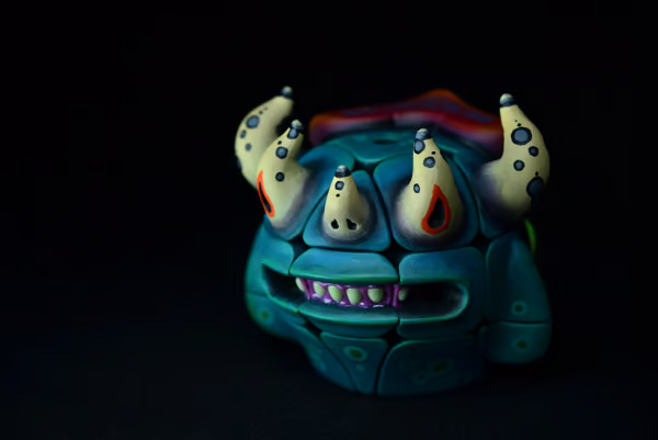 🔥LAST DAY 50% OFF✨Artists Handmade Art Monster Sculpture Rubik's Cube Toys