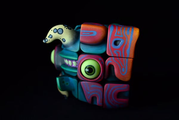 🔥LAST DAY 50% OFF✨Artists Handmade Art Monster Sculpture Rubik's Cube Toys