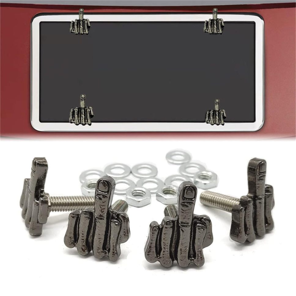 🔥LAST DAY 50% OFF✨Motorcycle Universal Finger License Plate Screw