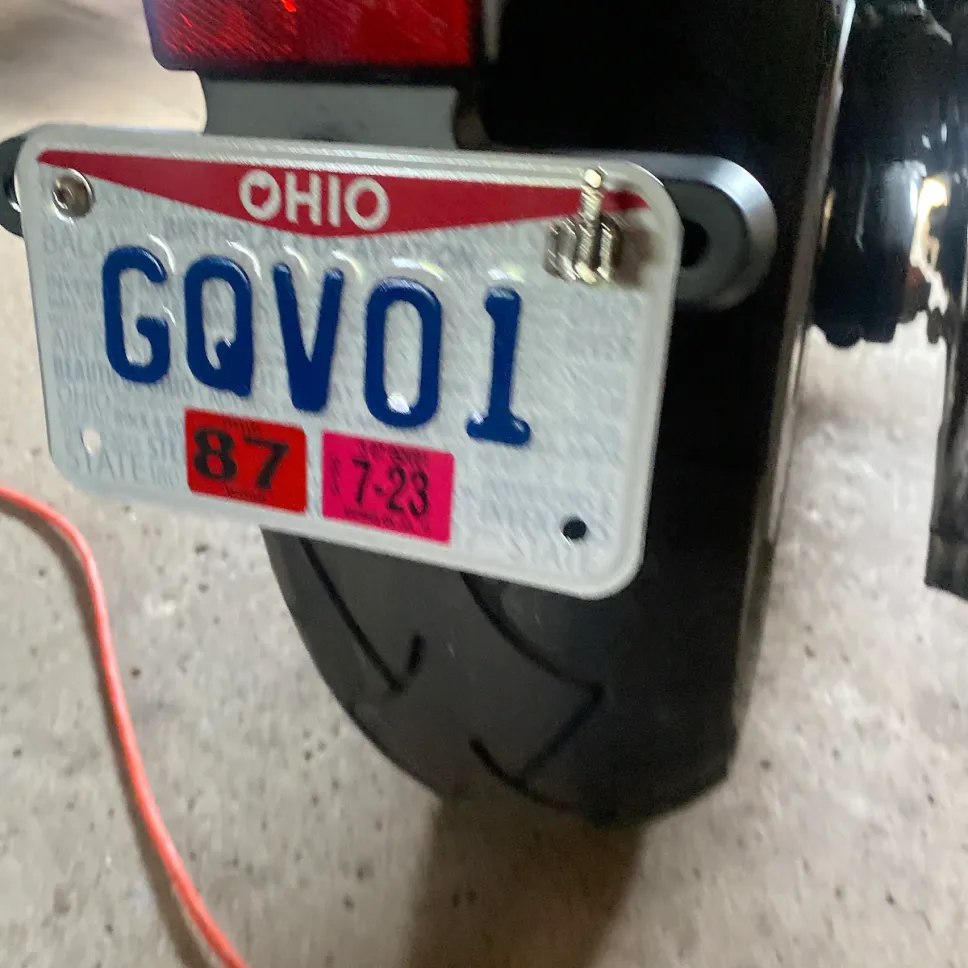 🔥LAST DAY 50% OFF✨Motorcycle Universal Finger License Plate Screw