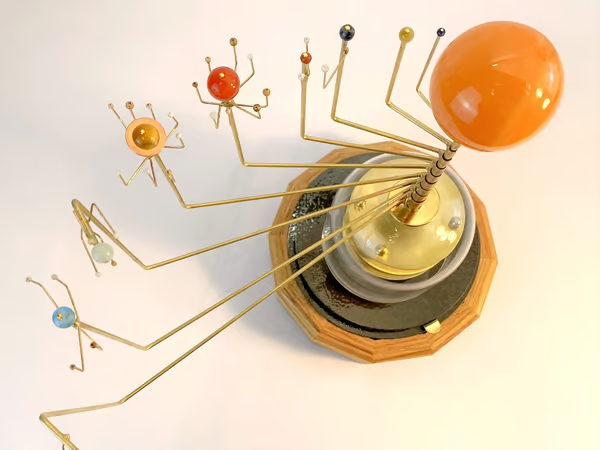 🔥Last Day Sale 50% OFF - Clockwork Solar system model