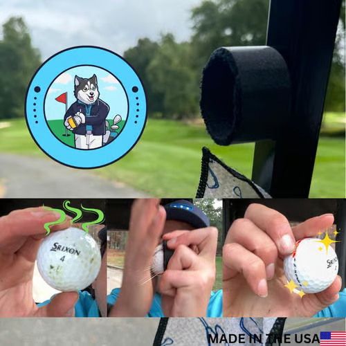 💥LAST DAY SALE 49% OFF💥 Magnetic 3D Printed Golf Ball Washer