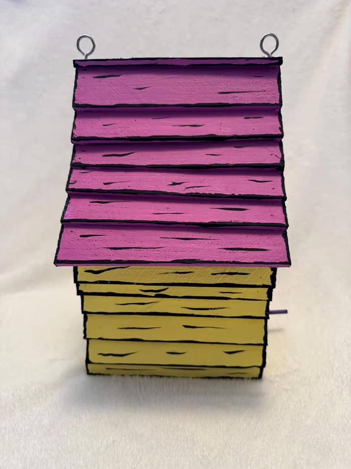 🔥Last 4 hours Sale: Save 60% - Inspired Wooden Handmade Birdhouse (🔥BUY 2 FREE SHIPPING)