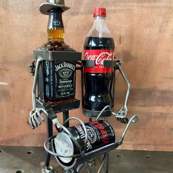 🔥LAST DAY 49% OFF-Unique Metal Wine Holder