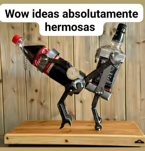 🔥LAST DAY 49% OFF-Unique Metal Wine Holder