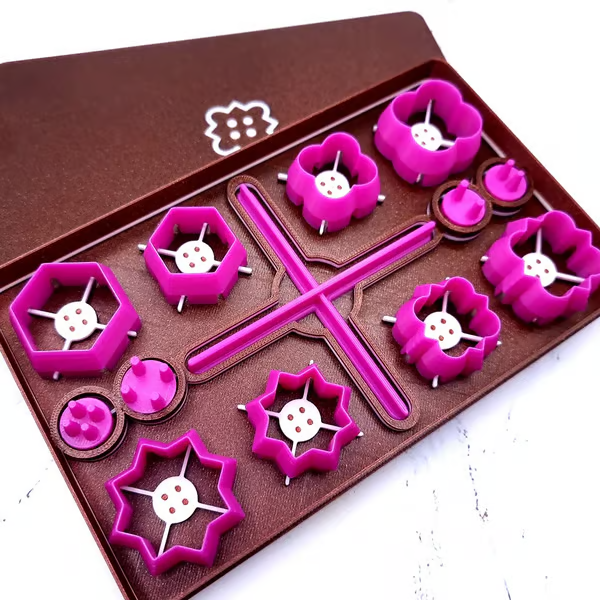 ❤️Beginner-Friendly✨Buttons Toolkit Set - Create Perfectly Centered Buttons with Ease