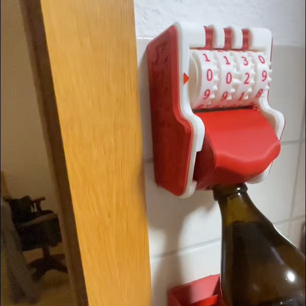 🍺 Beer Counter Bottle Opener – Click, Crack, & Keep Track!