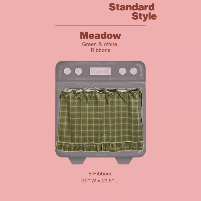 👗 🔥 Handmade Farmhouse Oven Skirt - Artisan Kitchen Collection