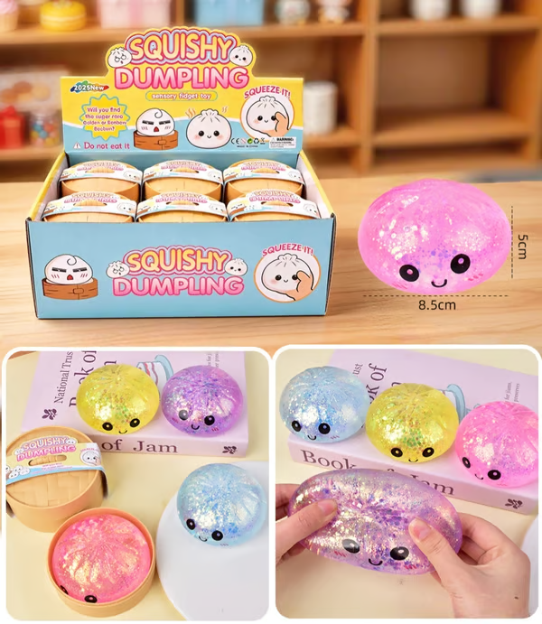 (🎁Last Day 49% OFF)✨Expressive Big Dumpling Squishy Blind Box