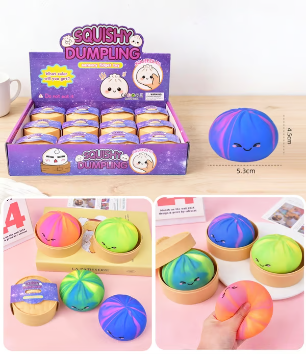 (🎁Last Day 49% OFF)✨Expressive Big Dumpling Squishy Blind Box