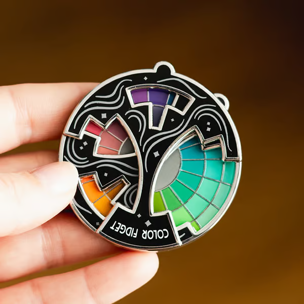🌈Color Fidget Enamel Pin