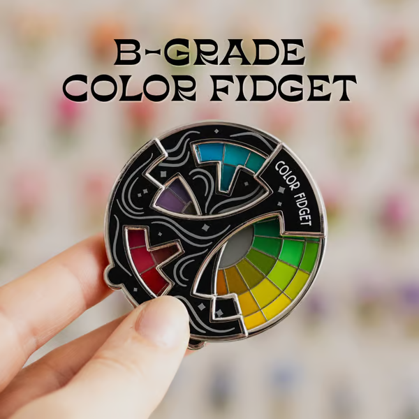 🌈Color Fidget Enamel Pin