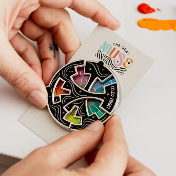 🌈Color Fidget Enamel Pin