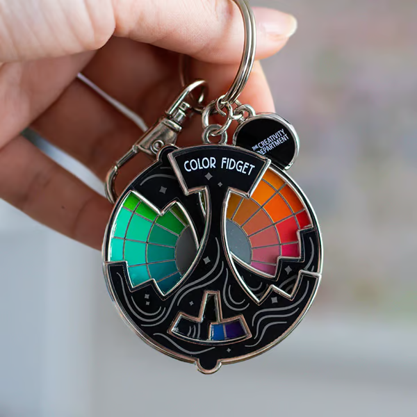 🌈Color Fidget Enamel Pin