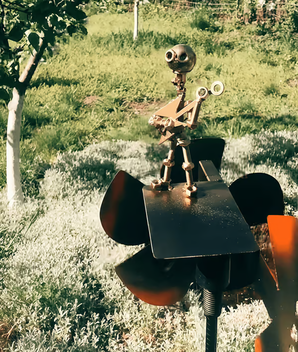 🔥Last Day 57% OFF🥁Handmade Metal Rock Band Windmill🎁(Includes a 70cm bracket)