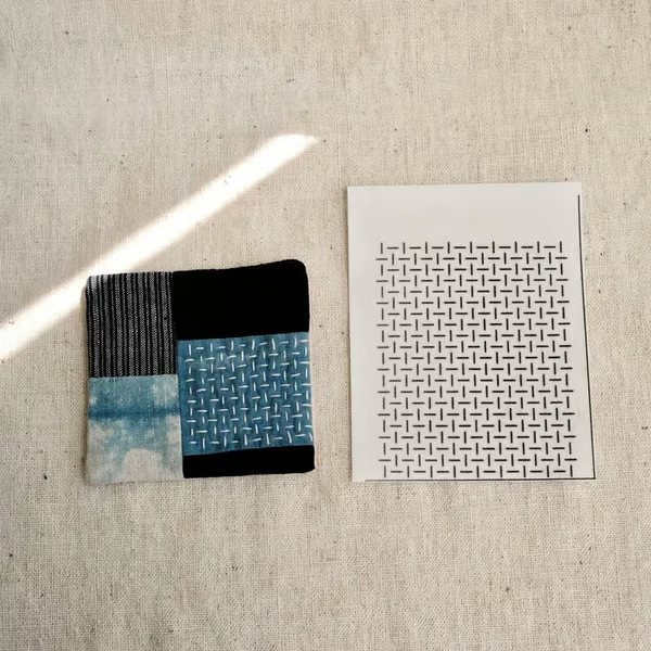 🔥Last Day 49% OFF - 🔥Visible Mending Transfer Sashiko Pattern