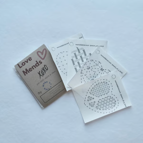 🔥Last Day 49% OFF - 🔥Visible Mending Transfer Sashiko Pattern