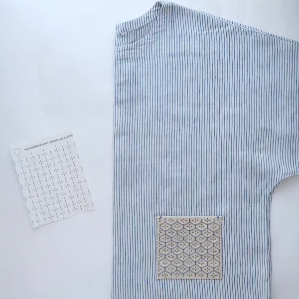 🔥Last Day 49% OFF - 🔥Visible Mending Transfer Sashiko Pattern