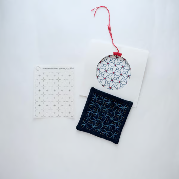 🔥Last Day 49% OFF - 🔥Visible Mending Transfer Sashiko Pattern