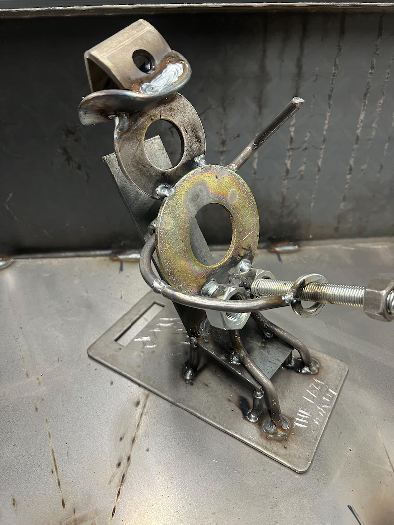 ⏰Historical Lowest Price: Save 49%-🤣 Handmade Jackin’ Cowboy Statue