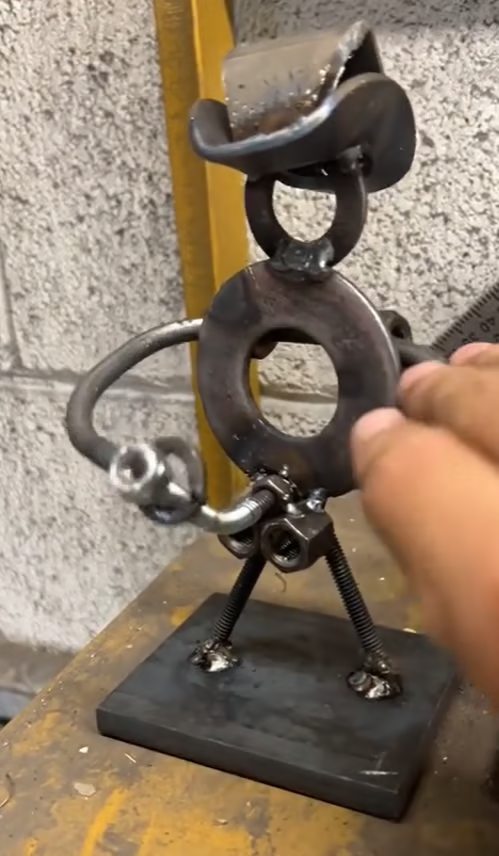 ⏰Historical Lowest Price: Save 49%-🤣 Handmade Jackin’ Cowboy Statue