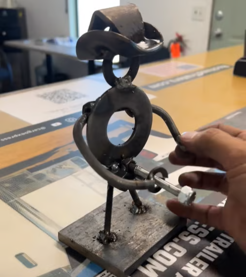 ⏰Historical Lowest Price: Save 49%-🤣 Handmade Jackin’ Cowboy Statue