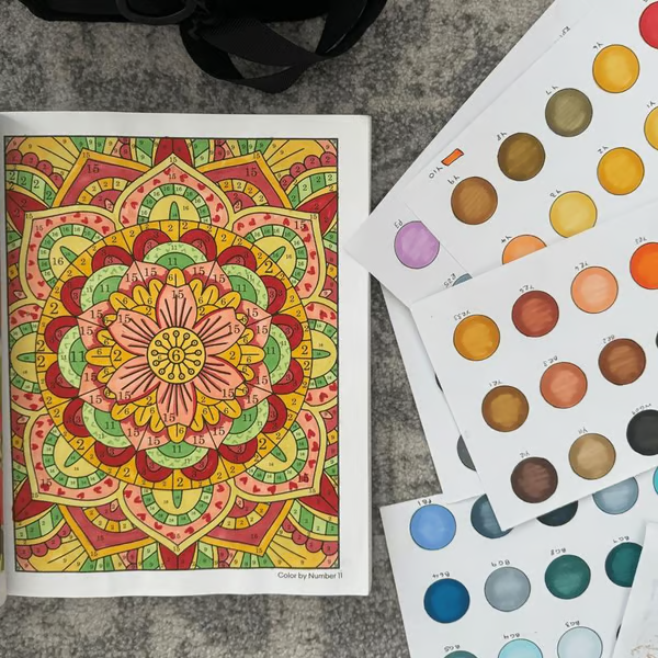 🔥LAST DAY 50% OFF👩🏻‍🎨🎨Anxiety Therapy Coloring Book for Teens & Adults (📚HARDCOVER)