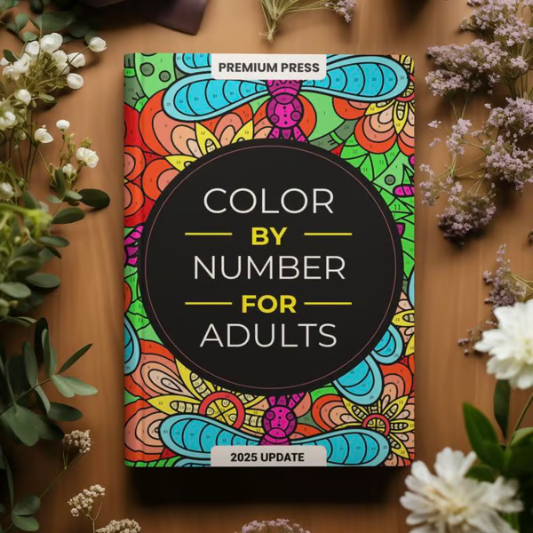 🔥LAST DAY 50% OFF👩🏻‍🎨🎨Anxiety Therapy Coloring Book for Teens & Adults (📚HARDCOVER)