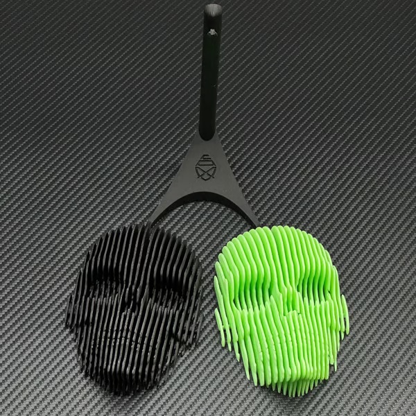 3D Printed Luminous Quantum Skull Glow in the dark